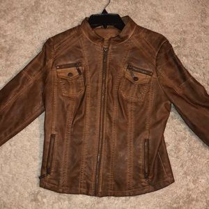 Brown Leather Jacket